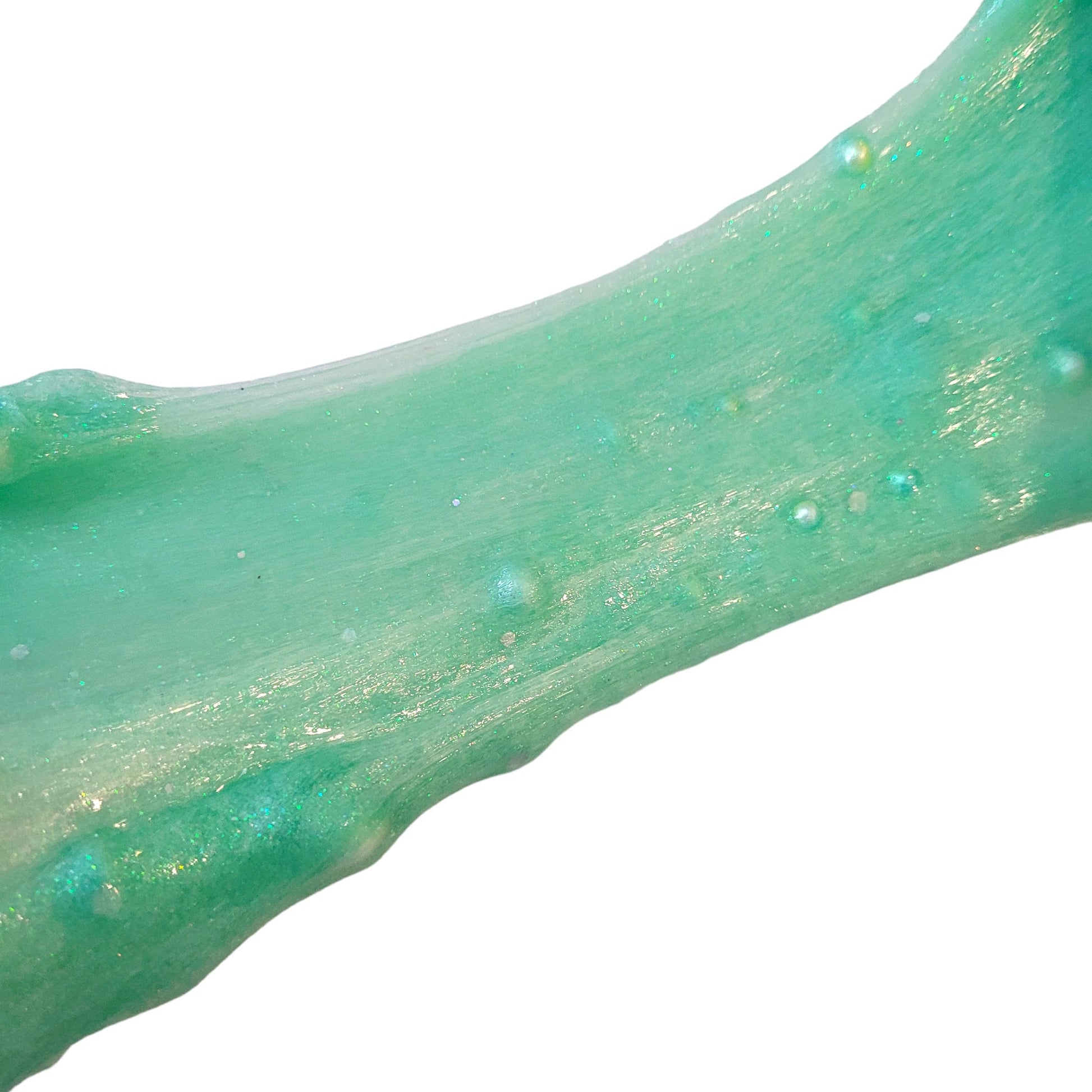 Sea Foam Mermaid Clear Slime~fuzzy slimes ~coconut lime scent