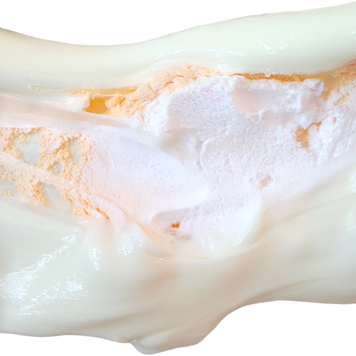 Smooth Ice Cream thick and glossy diy clay slime ~ fuzzy slimes~ whipped cream and vanilla scent