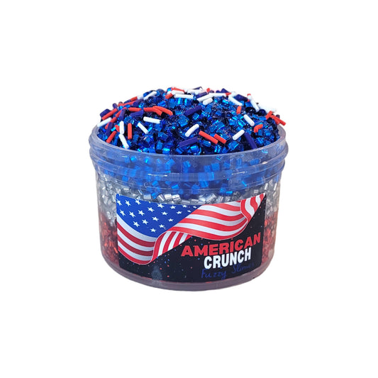 American Crunch Bingsu Slime ~ Fuzzy Slimes ~ cherry scent