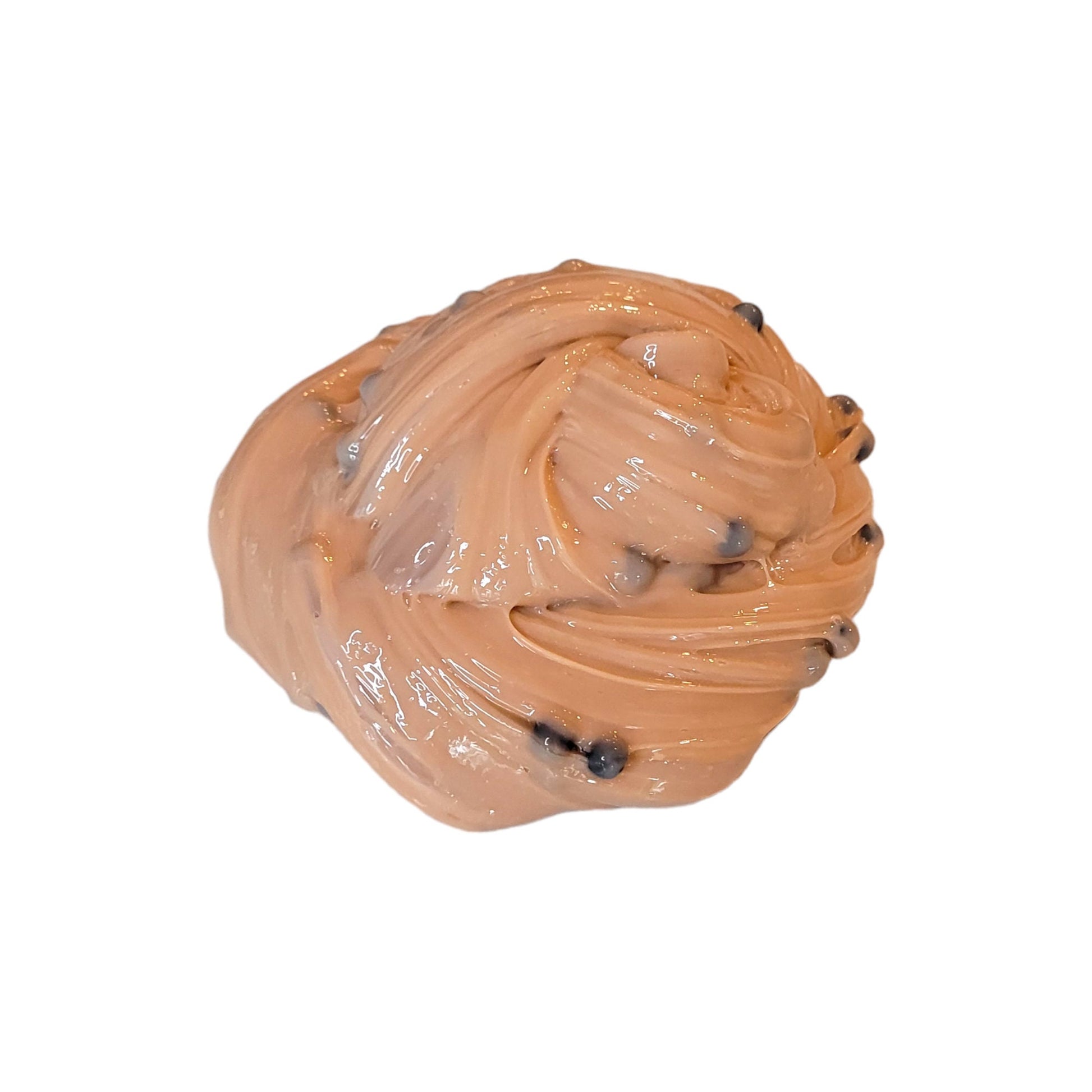 Brown Sugar Boba slime, thick and glossy, clear, Boba beads ~ fuzzy slimes ~ brown sugar scent