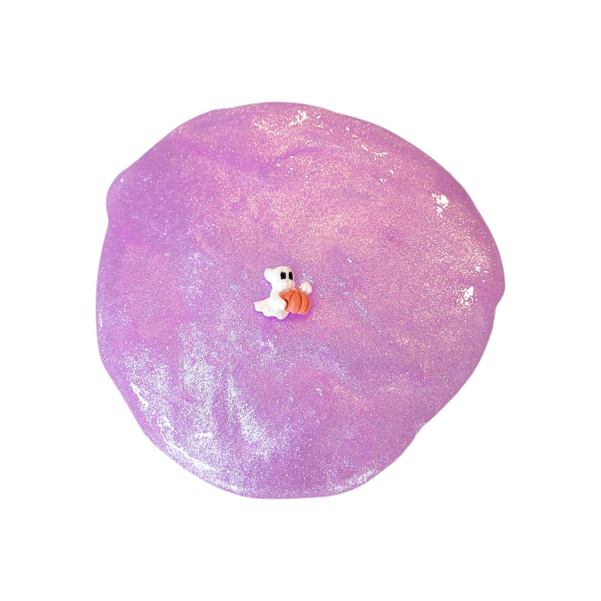 ghost goo clear or water slime, Fuzzy Slimes, grape scent