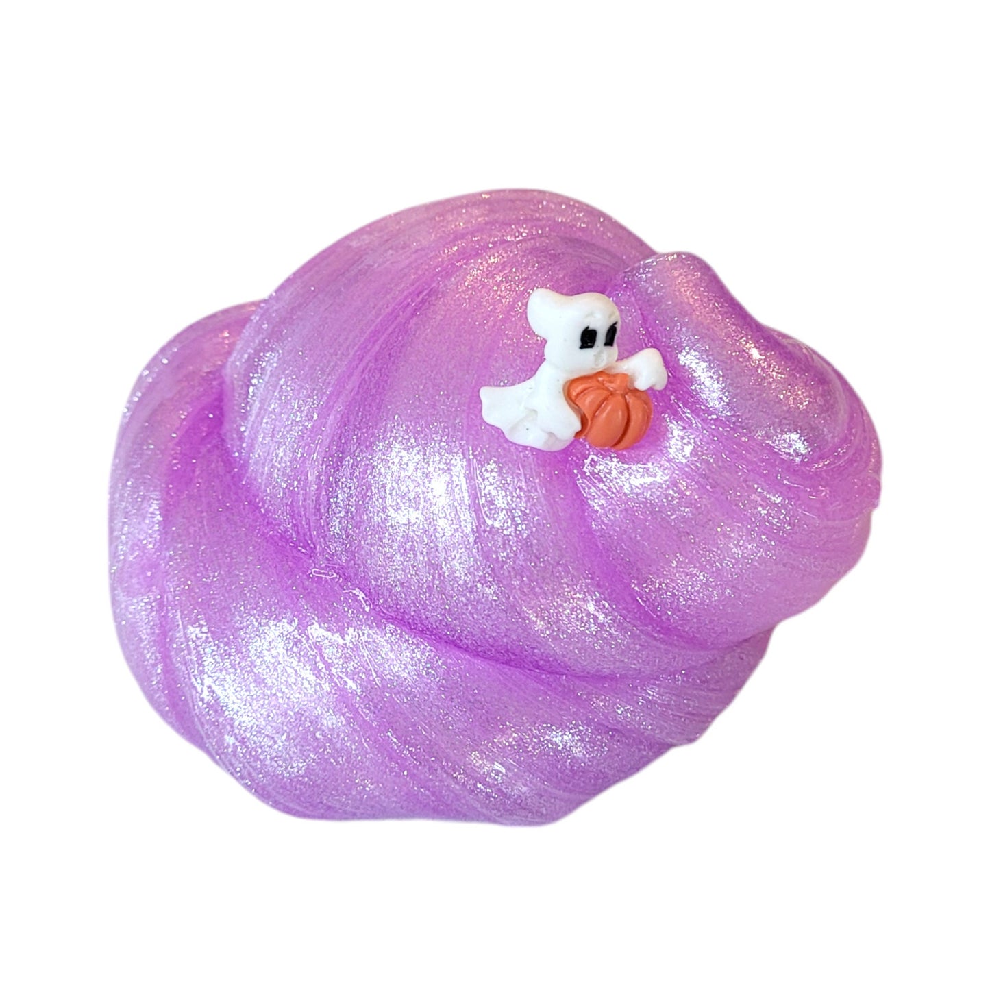 ghost goo clear or water slime, Fuzzy Slimes, grape scent