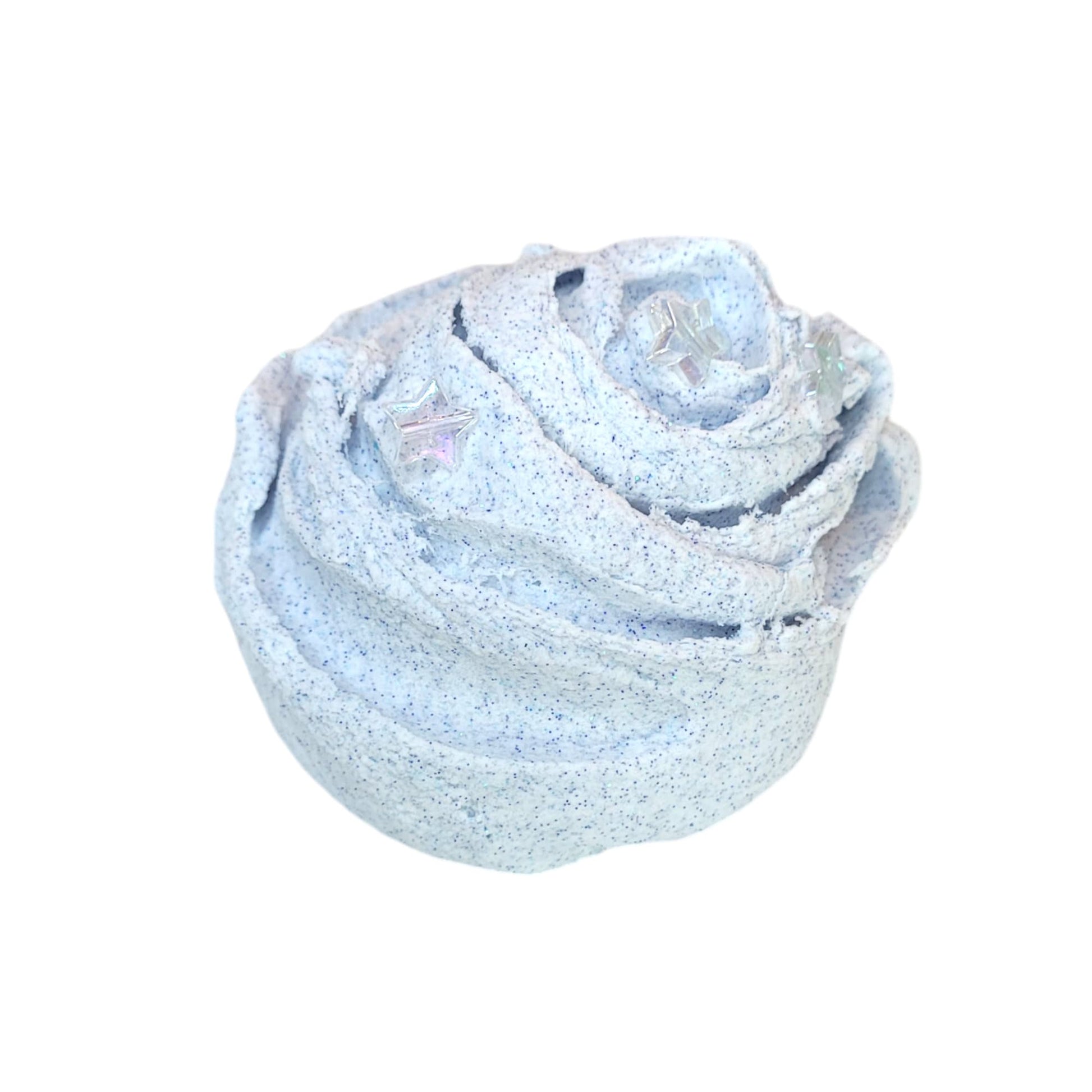 icicle memory dough slime, Fuzzy Slimes, blueberry scented