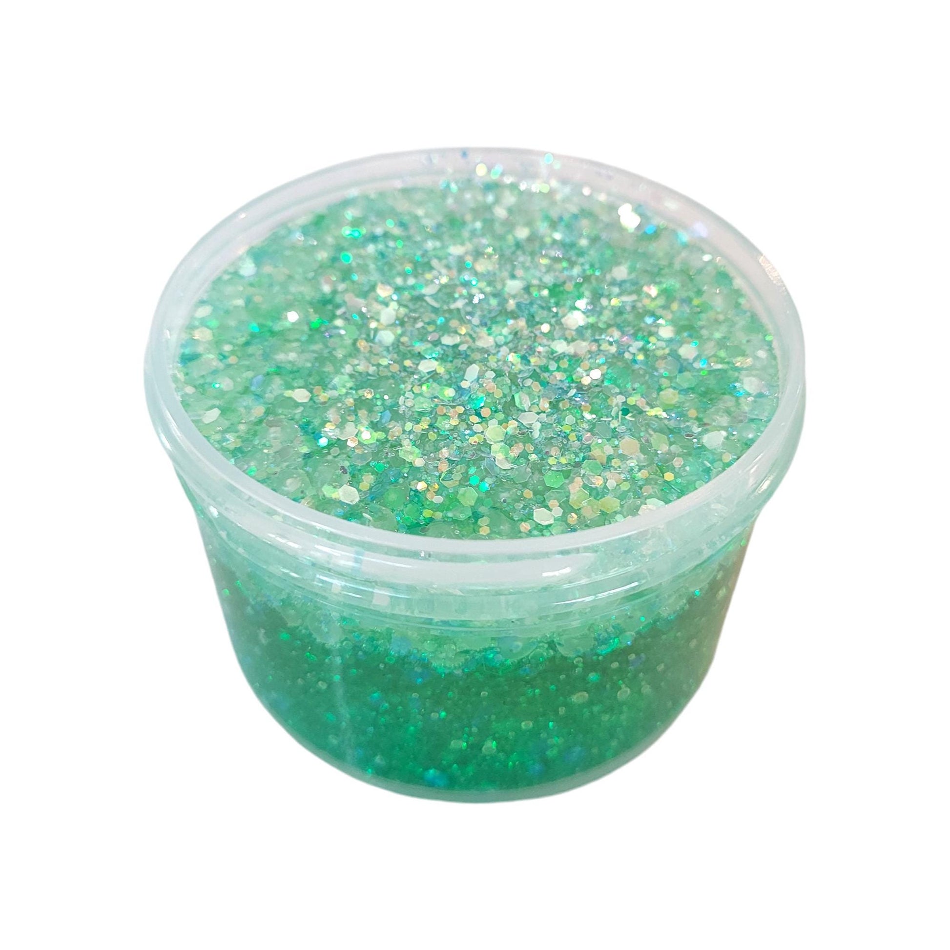 Frog Pond Slushie Pebble Rock Clear Slime, Fuzzy Slimes, unscented