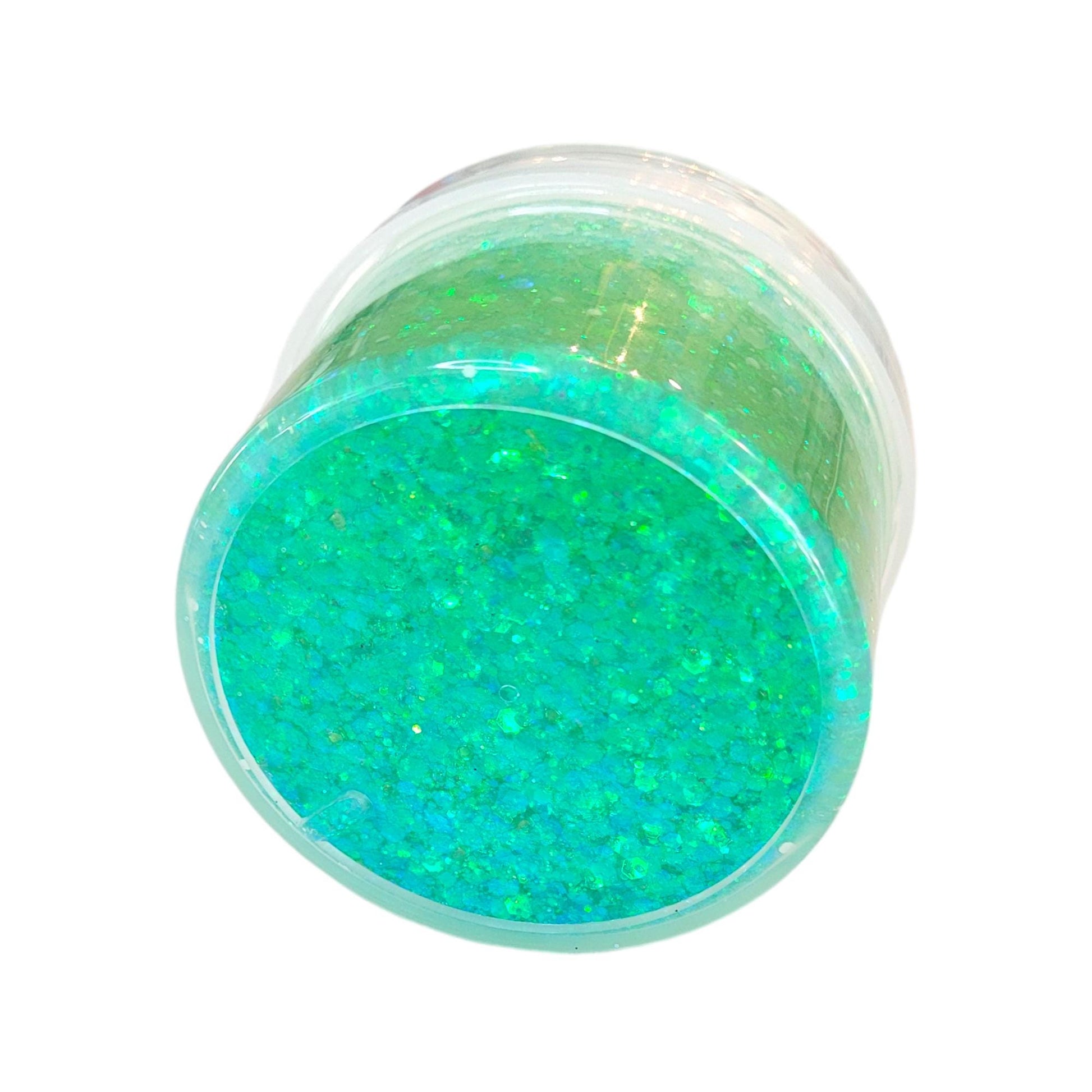 Frog Pond Slushie Pebble Rock Clear Slime, Fuzzy Slimes, unscented