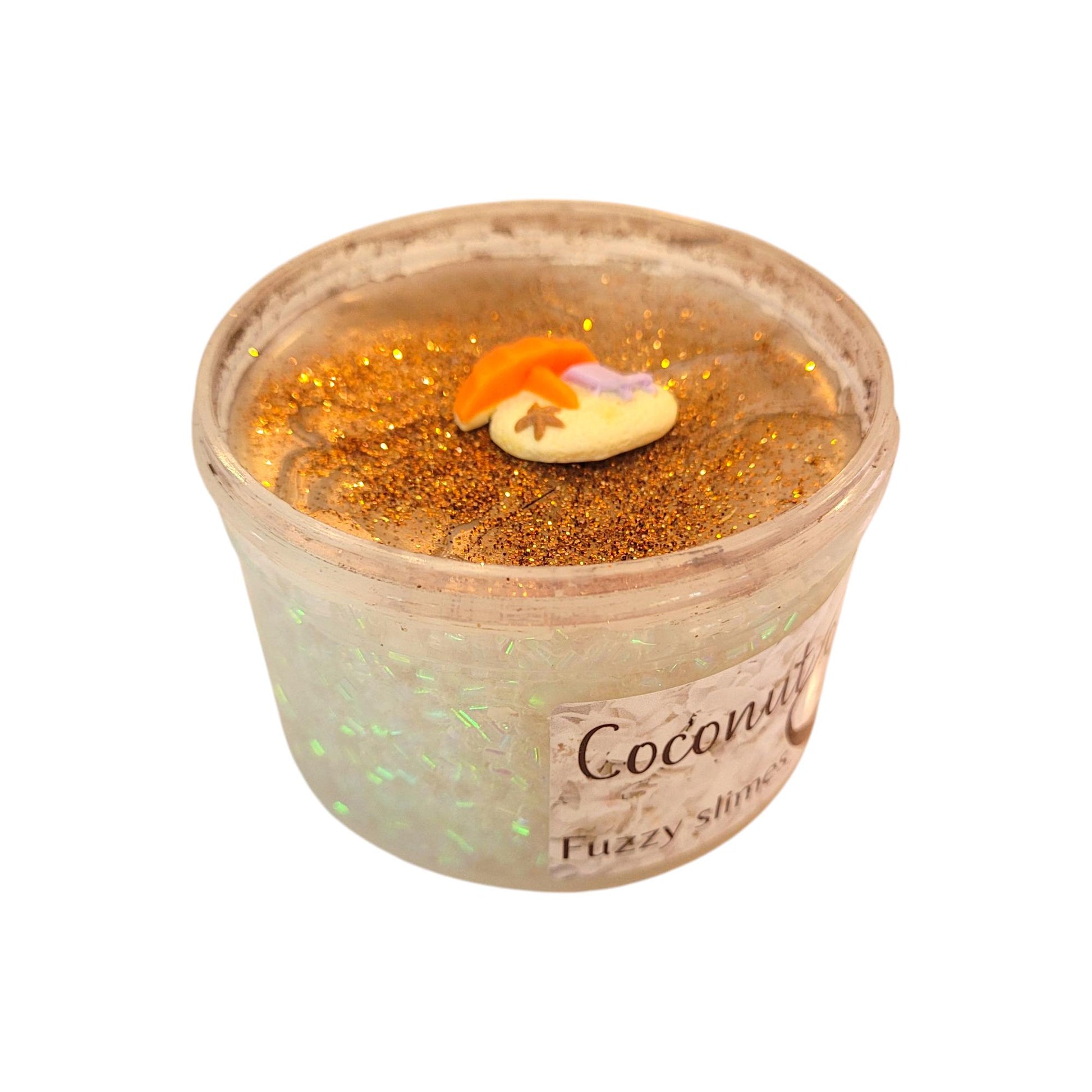 coconut crust slime | wax | bingsu | fuzzy slimes | coconut scented