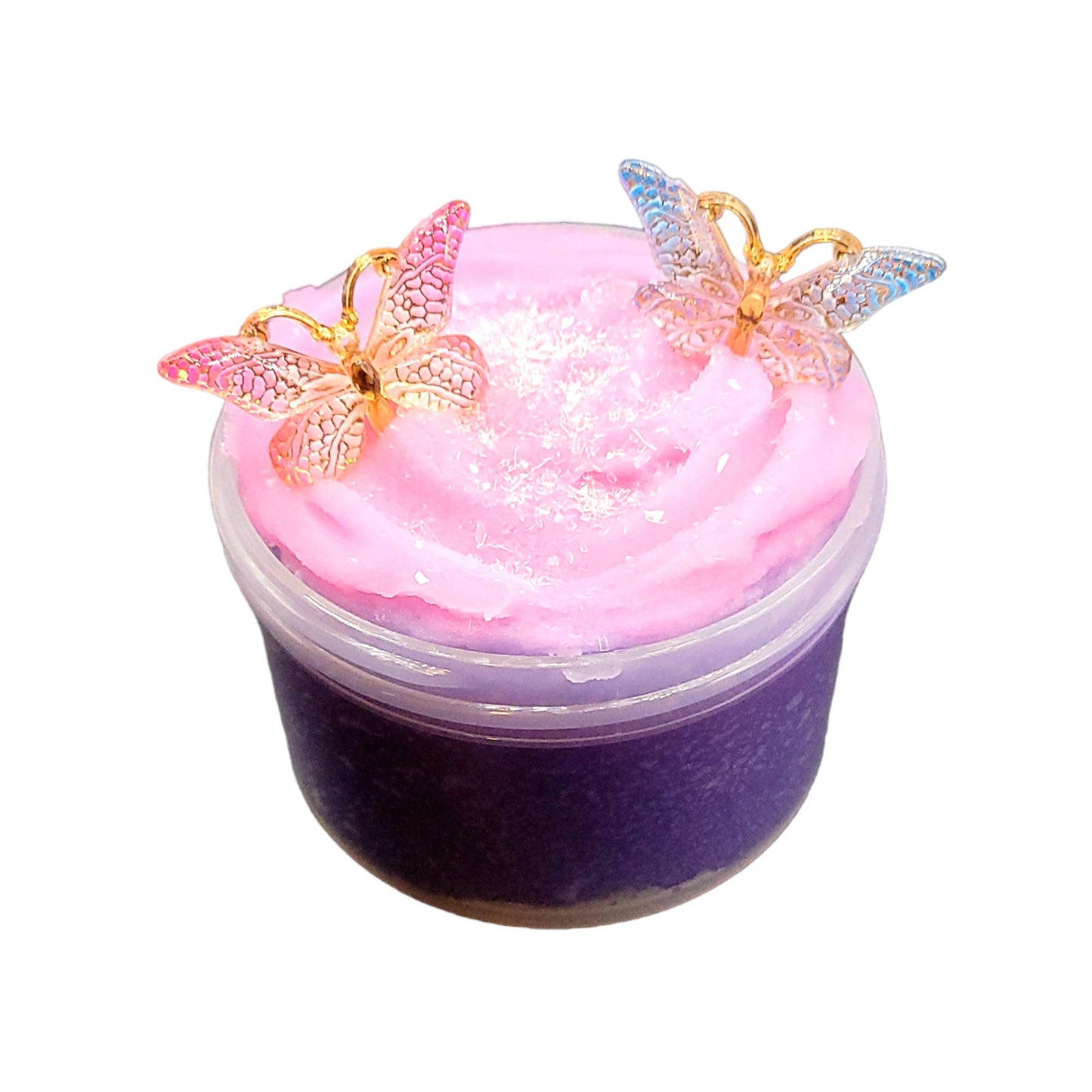 Secret Garden Butterfly Icee Slime Pink and Purple