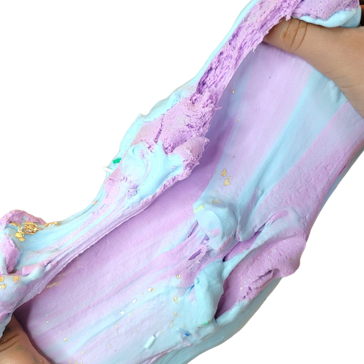 Mermaid Birthday butter diy slime- cake scent