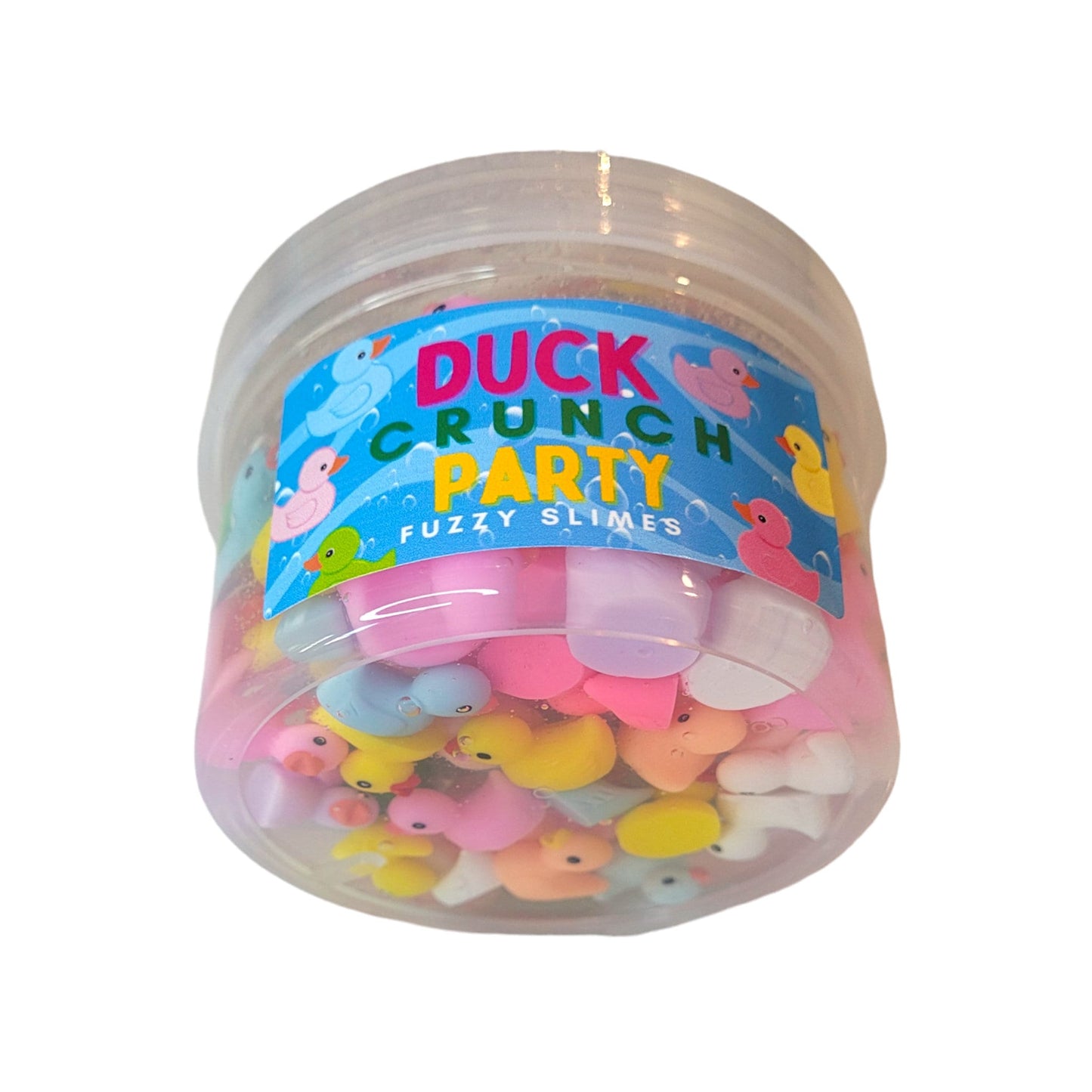 Duck crunch party crunch bomb crunchy slime- unscented