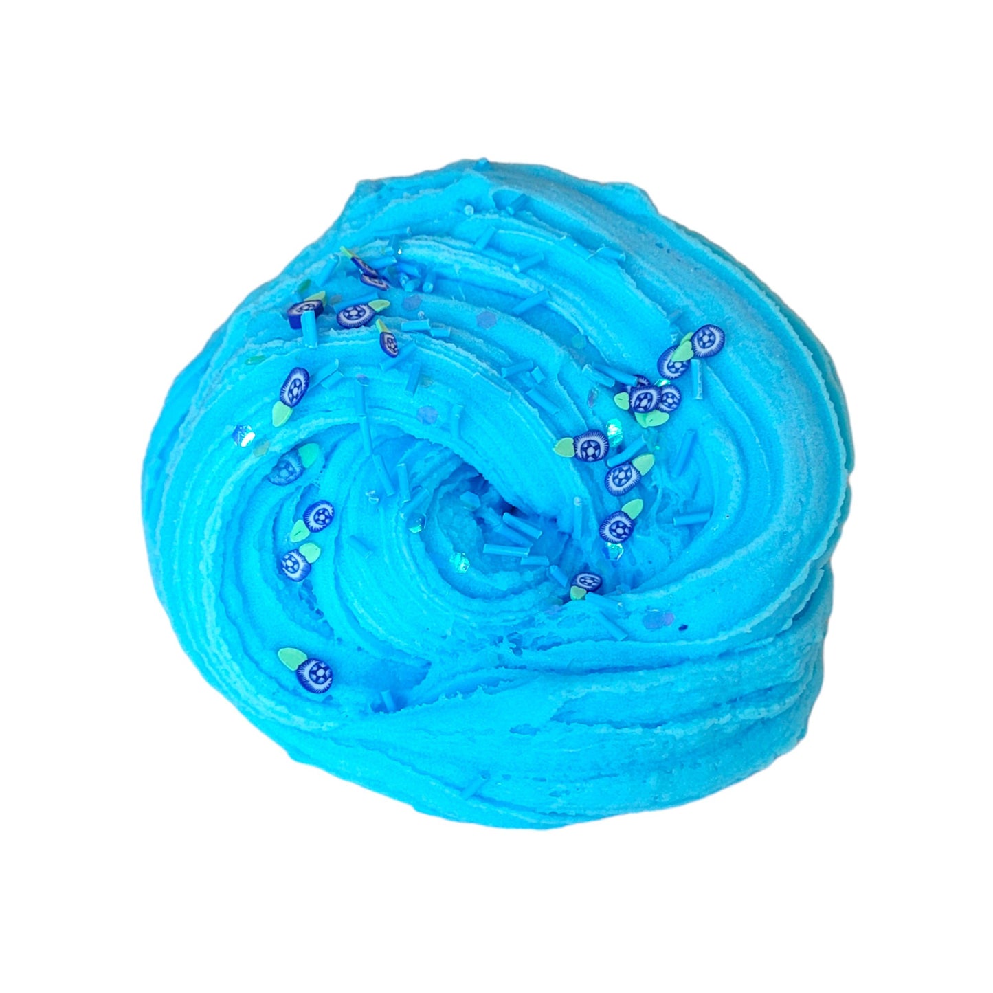 Blue raspberry slushie~ icee slime~ fuzzy slimes~ blue raspberry scent