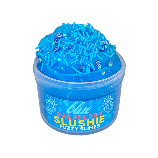 Blue raspberry slushie~ icee slime~ fuzzy slimes~ blue raspberry scent